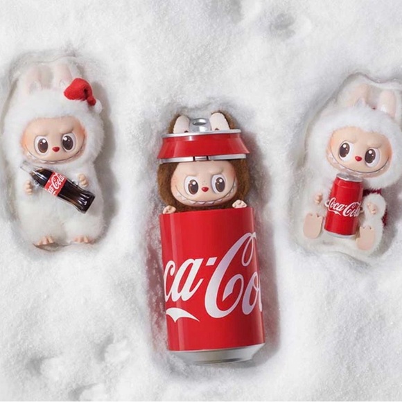 Pop Mart The Monsters Coca Cola SECRET Mysterious Guest Vinyl Plush Figure - Picture 2 of 2